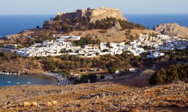 Apartments in Lindos