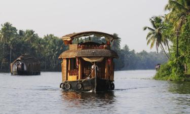 Boats in Alleppey