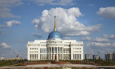 Flights from London to Astana