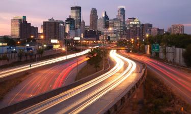 Flug á áfangastaðinn Minneapolis