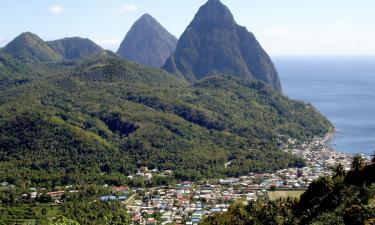 Hoteles en Soufrière