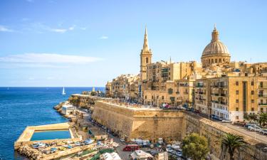 Vluchten naar Valletta