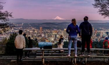 Flug á áfangastaðinn Portland