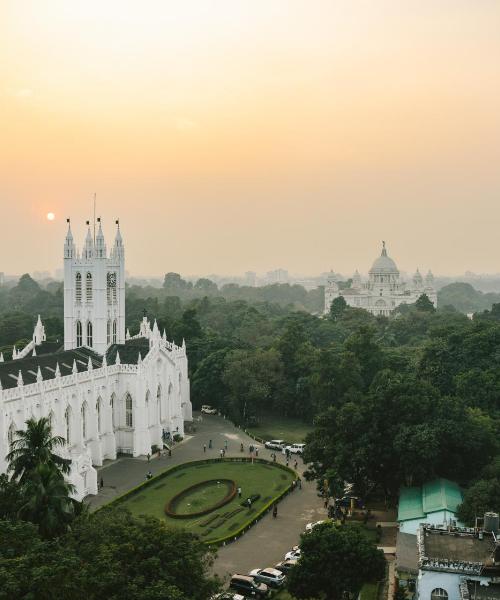 Ein schöner Blick auf Kalkutta