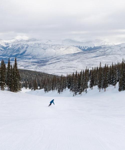 Красивый вид города Джаспер