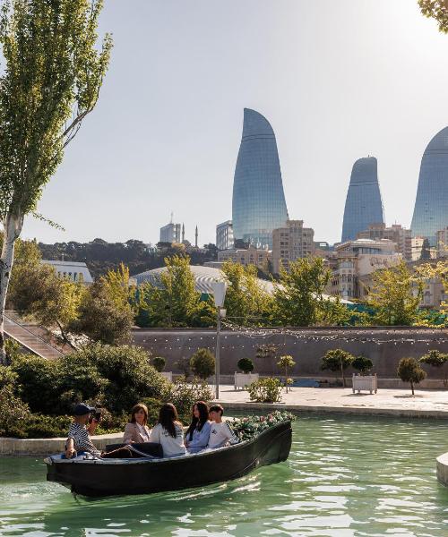 A beautiful view of Baku