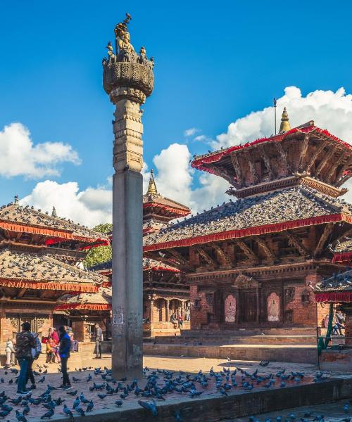 A beautiful view of Kathmandu