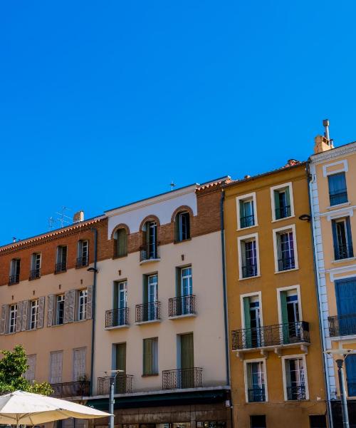 A beautiful view of Perpignan