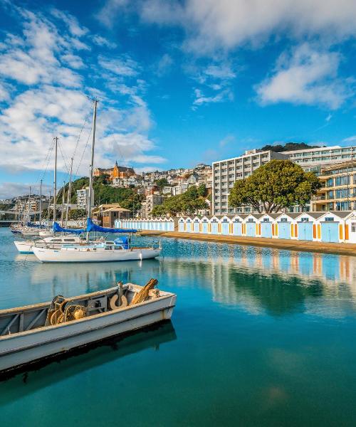 A beautiful view of Wellington