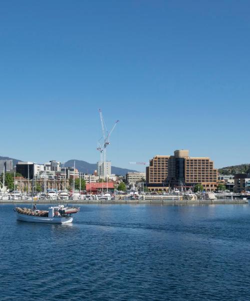 A beautiful view of Hobart