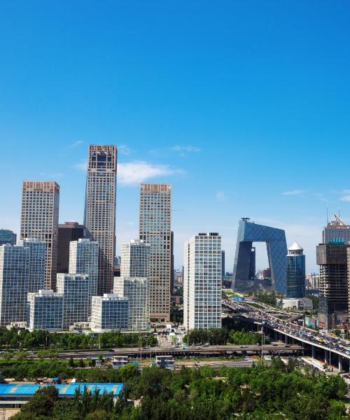 A beautiful view of Beijing
