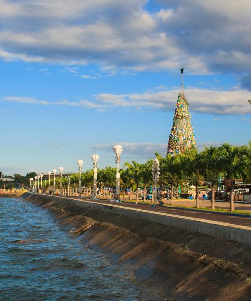 A beautiful view of Puerto Princesa – a popular city among our users