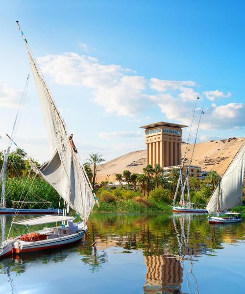 A beautiful view of Aswan
