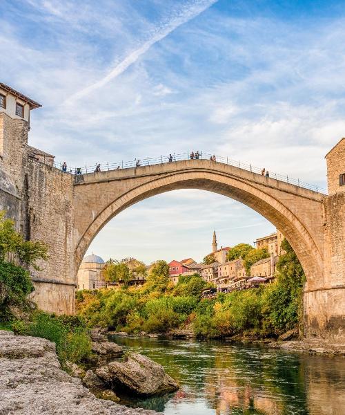 A beautiful view of Mostar