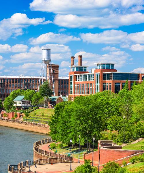 A beautiful view of Columbus