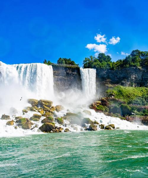 A beautiful view of Niagara Falls