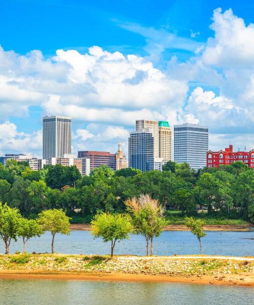 A beautiful view of Tulsa