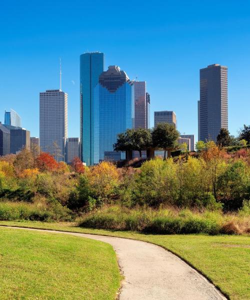 A beautiful view of Houston – a popular city among our users