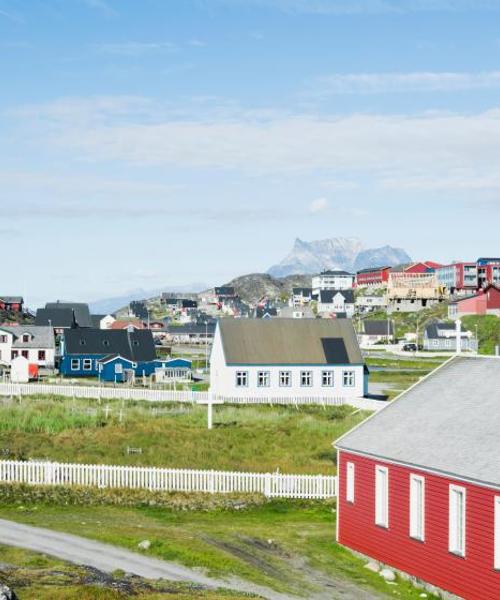 A beautiful view of Nuuk