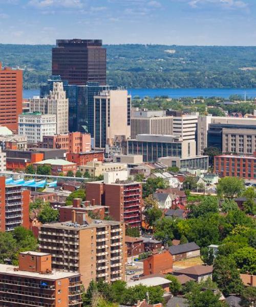 A beautiful view of Hamilton.