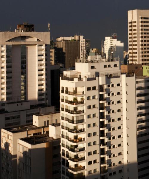 Krásný pohled na město São José dos Campos