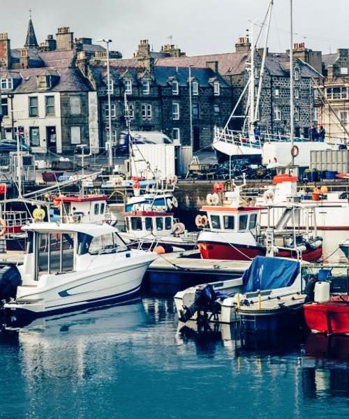 A beautiful view of Fraserburgh.