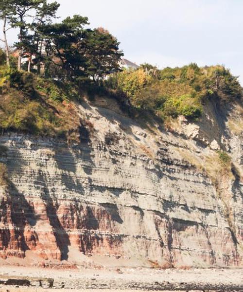 Piękny widok na miasto Penarth