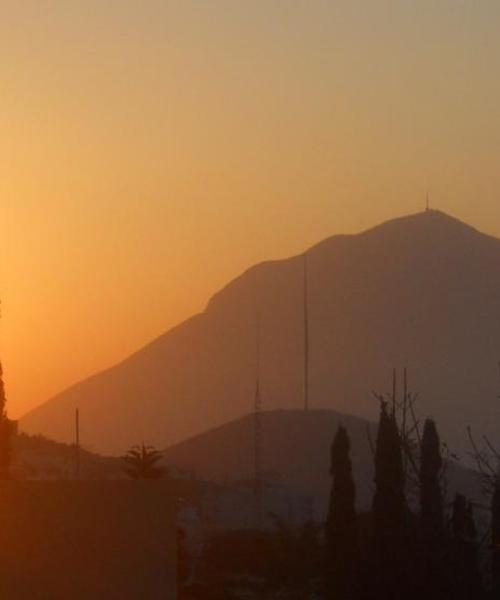 Čudovit pogled na mesto Monterrey