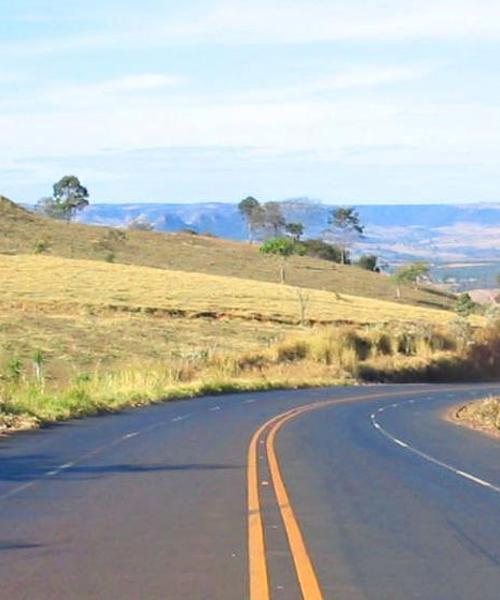 Una bonita panorámica de Barbacena