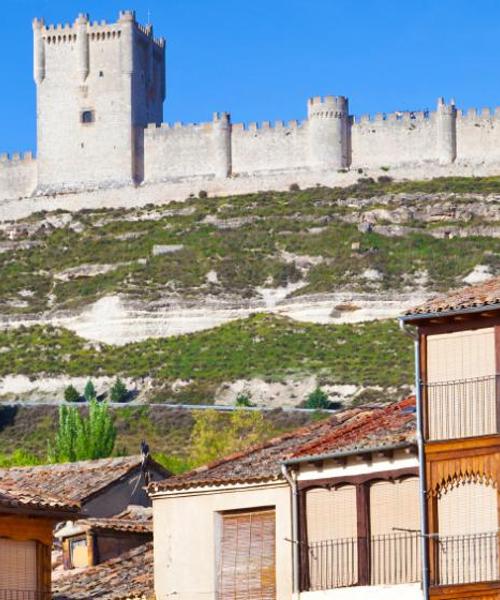 Una hermosa vista de Penafiel