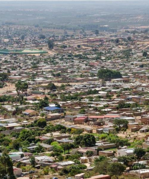 A beautiful view of Lubango.