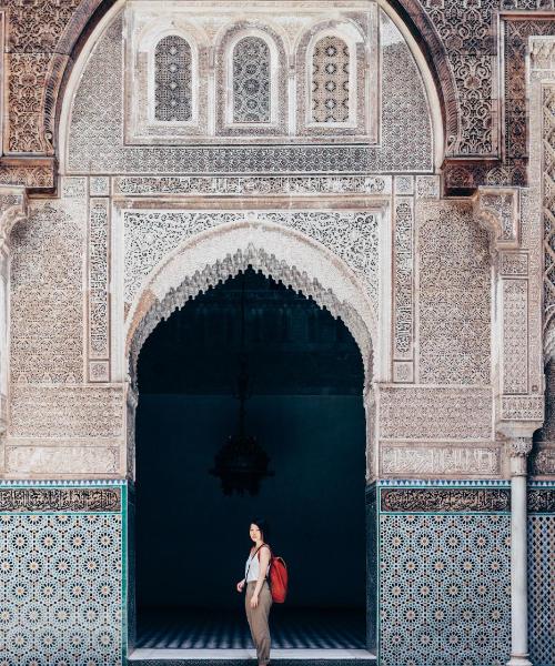 A beautiful view of Marrakech.