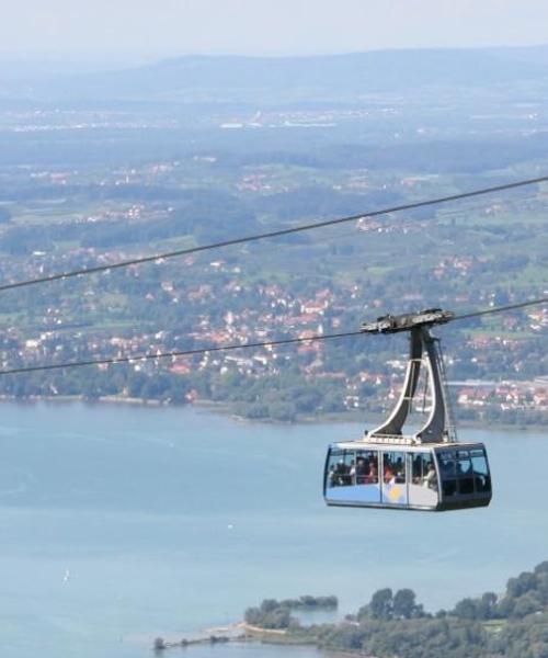 Ein schöner Blick auf Bregenz