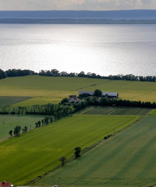 A beautiful view of Ödeshög.