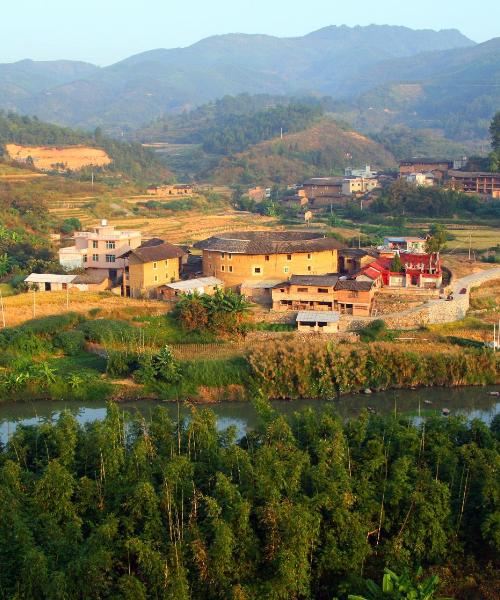 A beautiful view of Longyan.