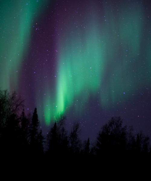 Ein schöner Blick auf Yellowknife