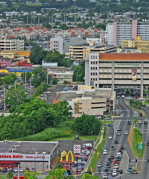 A beautiful view of Bayamon.