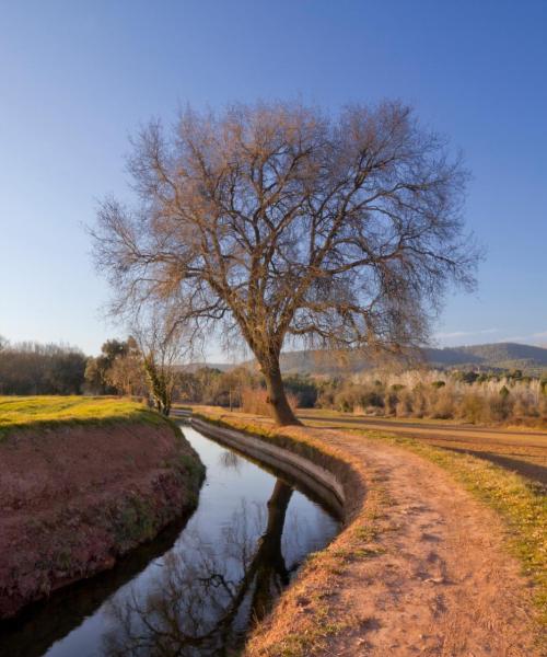 Krásný pohled na město Manresa