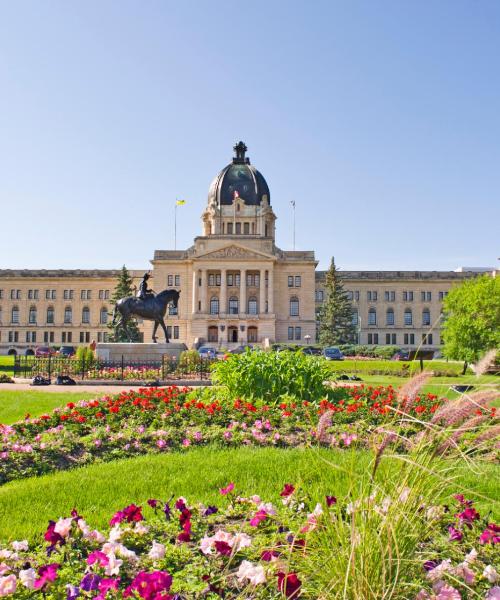 Krásný pohled na město Regina, které je mezi našimi zákazníky oblíbené