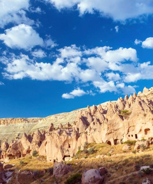 Una bonita panorámica de Ürgüp