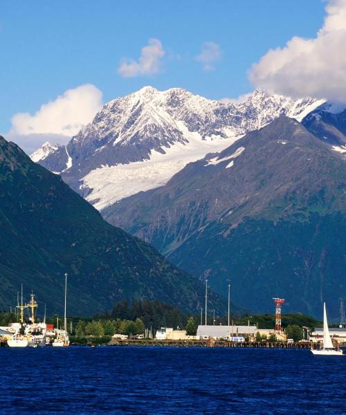 A beautiful view of Valdez