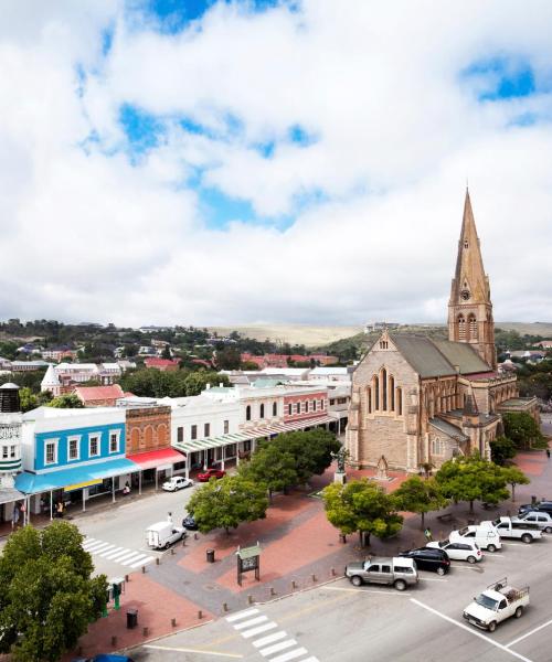 A beautiful view of Grahamstown.