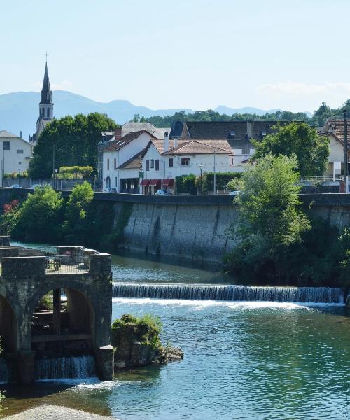 A beautiful view of Mauléon-Licharre.