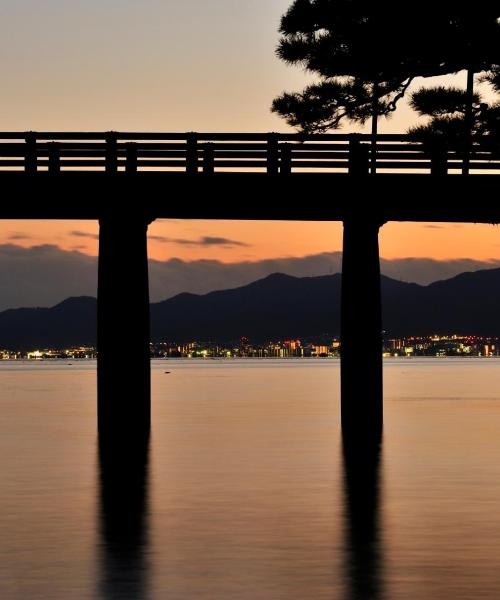 Una hermosa vista de Otsu