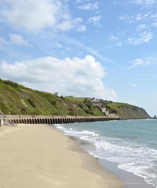 A beautiful view of Folkestone.