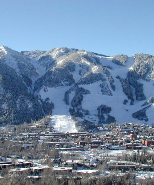 A beautiful view of Aspen.