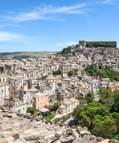 Una bellissima vista di Ragusa