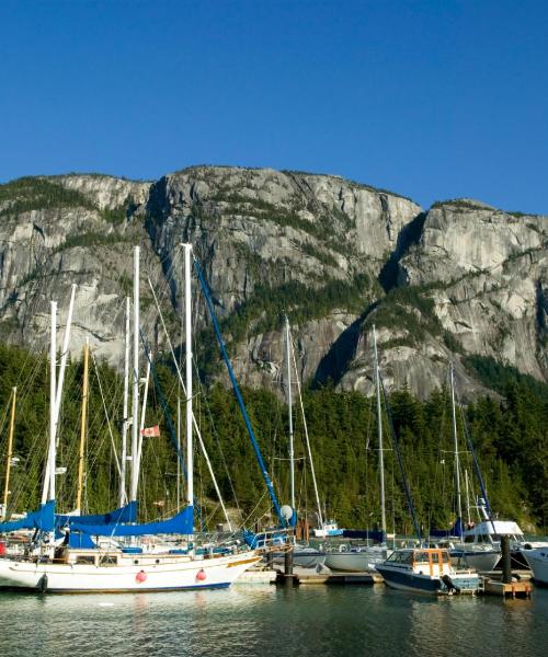 A beautiful view of Squamish.