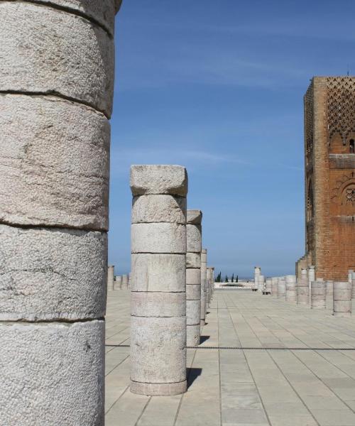Krásný pohled na město Rabat