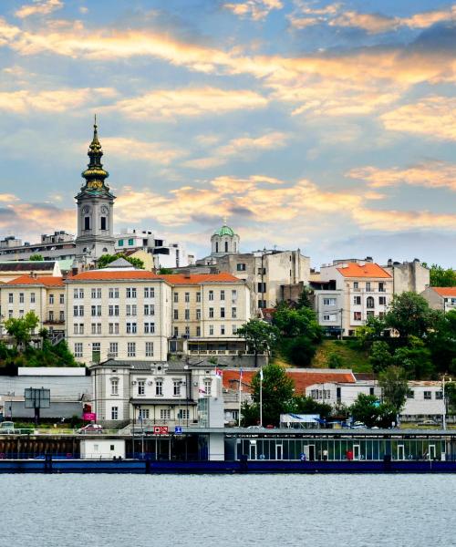 Predivan pogled na grad 'Beograd' 